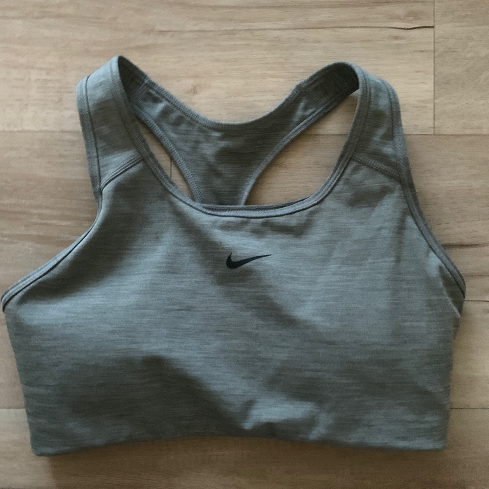 Nike Heather Gray Sports Bra